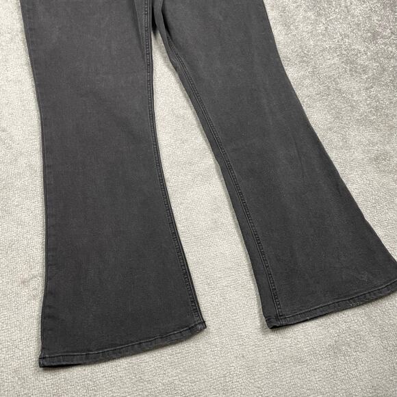 NWT Wit & Wisdom High Waist Itty Bitty Bootcut Jeans 'Ab'Solution Faded Black - Picture 7 of 16